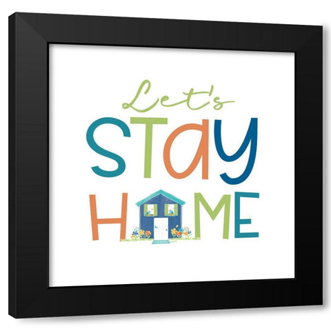 Happy at Home XI Black Modern Wood Framed Art Print by Reed, Tara