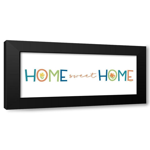 Happy at Home XIII Black Modern Wood Framed Art Print with Double Matting by Reed, Tara