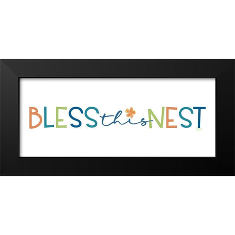 Happy at Home XIV Black Modern Wood Framed Art Print by Reed, Tara