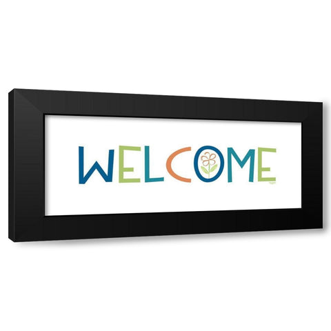 Happy at Home XV Black Modern Wood Framed Art Print with Double Matting by Reed, Tara