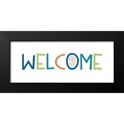 Happy at Home XV Black Modern Wood Framed Art Print by Reed, Tara