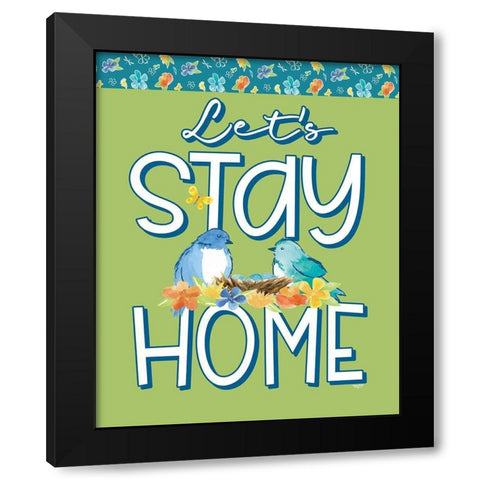 Happy at Home XXII Black Modern Wood Framed Art Print by Reed, Tara