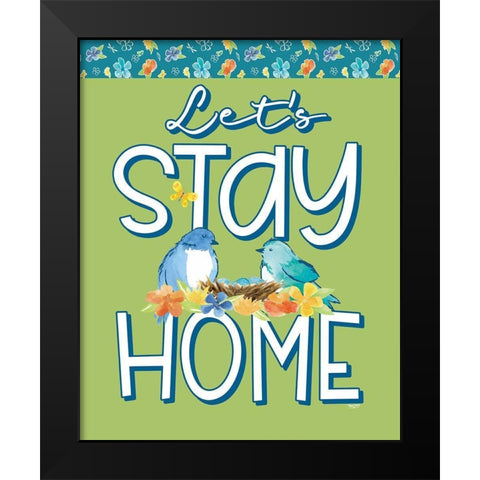 Happy at Home XXII Black Modern Wood Framed Art Print by Reed, Tara