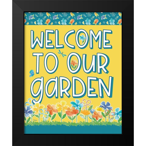 Happy at Home XXIV Black Modern Wood Framed Art Print by Reed, Tara