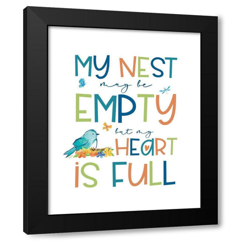 Happy at Home XXVIII Black Modern Wood Framed Art Print by Reed, Tara