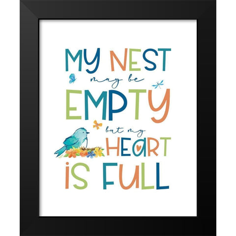 Happy at Home XXVIII Black Modern Wood Framed Art Print by Reed, Tara