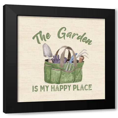 In My Garden XI Black Modern Wood Framed Art Print with Double Matting by Reed, Tara