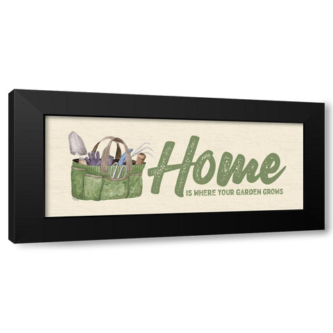 In My Garden XIII Black Modern Wood Framed Art Print with Double Matting by Reed, Tara