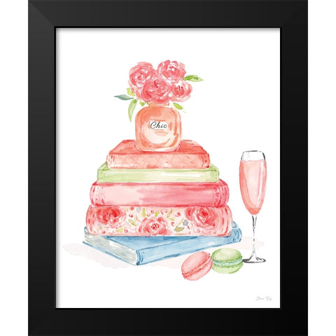 My Kind of Beautiful V Black Modern Wood Framed Art Print by Fay, Elena