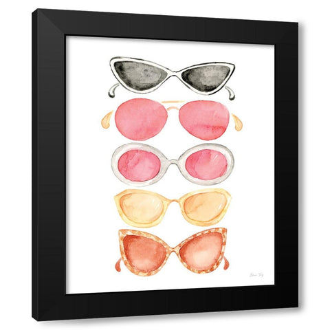 My Kind of Beautiful XX Black Modern Wood Framed Art Print by Fay, Elena