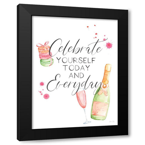 My Kind of Beautiful XXIV Black Modern Wood Framed Art Print with Double Matting by Fay, Elena