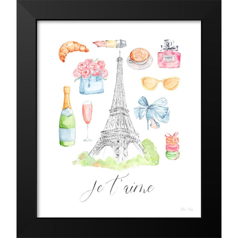 My Kind of Beautiful XXVI Black Modern Wood Framed Art Print by Fay, Elena