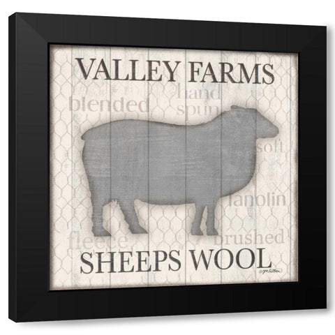 Market Fresh III Black Modern Wood Framed Art Print by Killeen, Jen