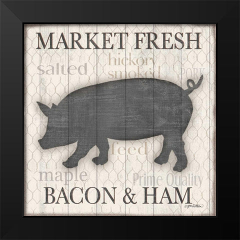 Market Fresh IV Black Modern Wood Framed Art Print by Killeen, Jen