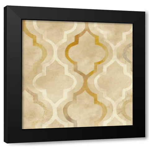 Majestic  Patterns  I Black Modern Wood Framed Art Print with Double Matting by Coulter, Cynthia