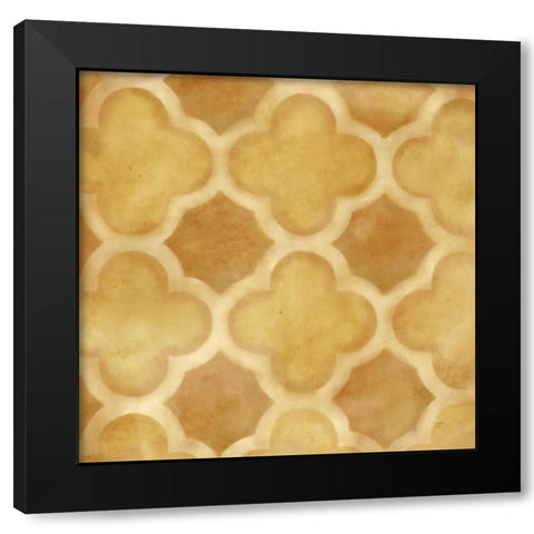 Majestic Patterns  II Black Modern Wood Framed Art Print with Double Matting by Coulter, Cynthia