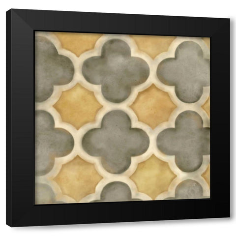 Majestic Patterns  III Black Modern Wood Framed Art Print with Double Matting by Coulter, Cynthia