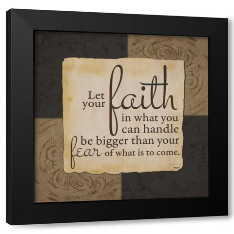 Simple Wisdom II Black Modern Wood Framed Art Print with Double Matting by Reed, Tara