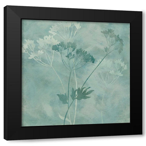 Gentle Nature III Black Modern Wood Framed Art Print by Coulter, Cynthia