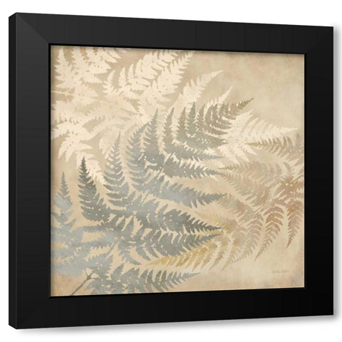 Majestic Ferns I Black Modern Wood Framed Art Print by Coulter, Cynthia