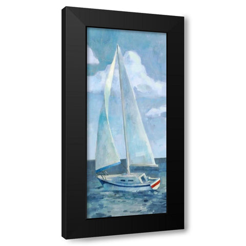 Race Day I  Black Modern Wood Framed Art Print by Milan, Vittorio