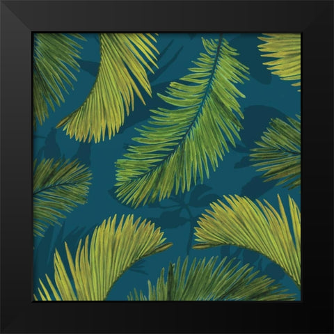 Tropical Bliss II    Black Modern Wood Framed Art Print by Cusson, Marie Elaine