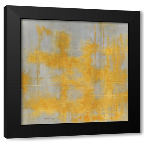 Golden Light II Black Modern Wood Framed Art Print by Elaine-Cusson, Marie