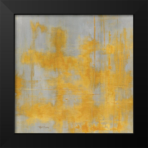 Golden Light II Black Modern Wood Framed Art Print by Elaine-Cusson, Marie