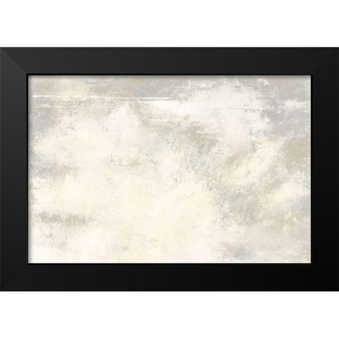 Ivory Garden  Black Modern Wood Framed Art Print by Cusson, Marie Elaine