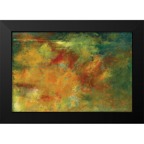 Rising Grace Black Modern Wood Framed Art Print by Cusson, Marie Elaine