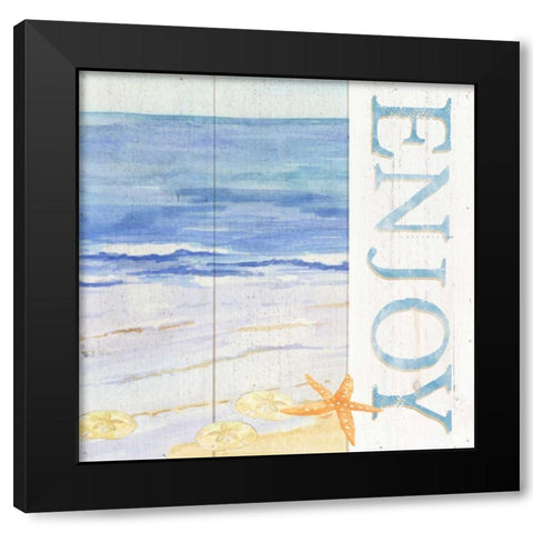 Savor the Sea II Black Modern Wood Framed Art Print with Double Matting by Reed, Tara