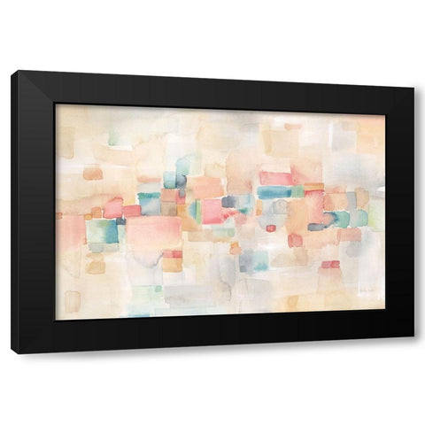 Desert Dreams Landcape Black Modern Wood Framed Art Print by Coulter, Cynthia