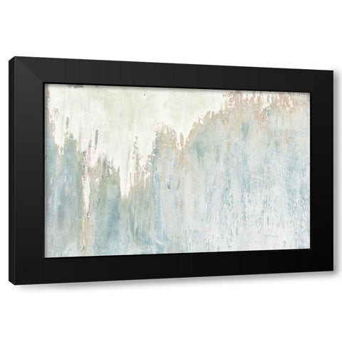 Snowfall  Black Modern Wood Framed Art Print by Cusson, Marie Elaine