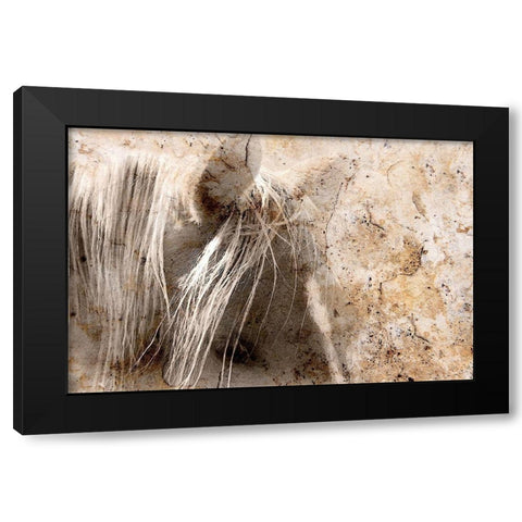 Cast in Stone Black Modern Wood Framed Art Print with Double Matting by Tyrrell, Lu Anne