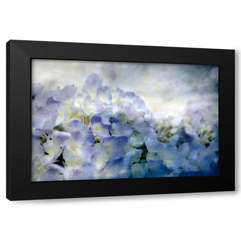 Calm Black Modern Wood Framed Art Print by Tyrrell, Lu Anne