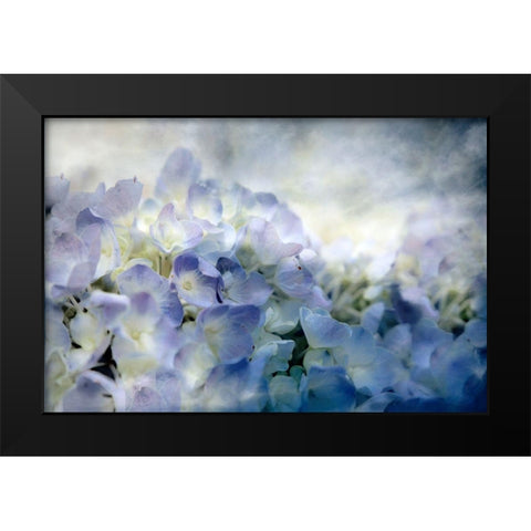 Calm Black Modern Wood Framed Art Print by Tyrrell, Lu Anne