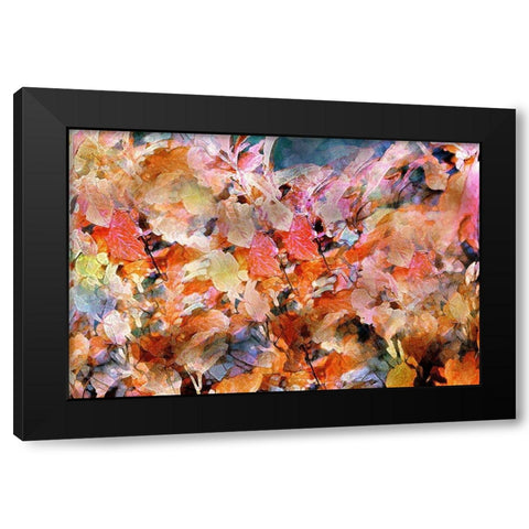 Falls Folly Black Modern Wood Framed Art Print with Double Matting by Tyrrell, Lu Anne