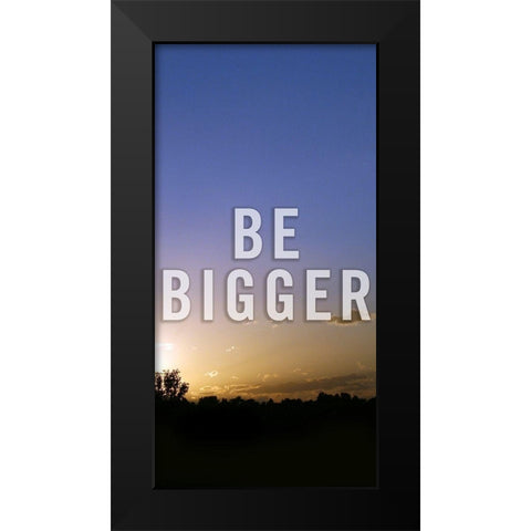 Let Your Faith Panel B Black Modern Wood Framed Art Print by Tyrrell, Lu Anne