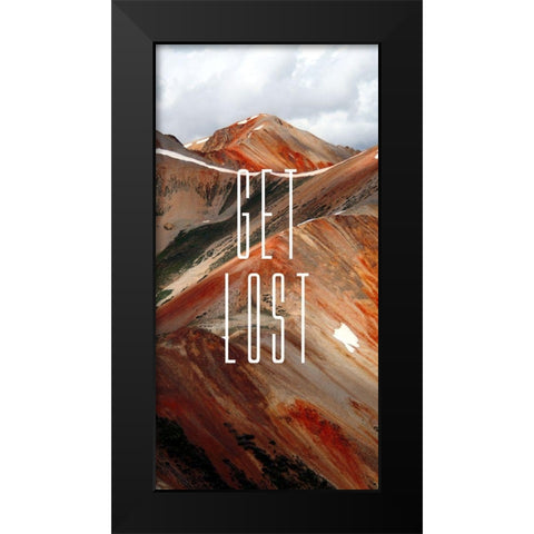 Travel Often Panel B Black Modern Wood Framed Art Print by Tyrrell, Lu Anne