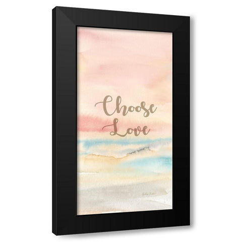 Dream Big Panel C Black Modern Wood Framed Art Print with Double Matting by Coulter, Cynthia