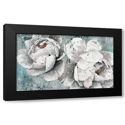 Lush Garden Black Modern Wood Framed Art Print by Cusson, Marie Elaine
