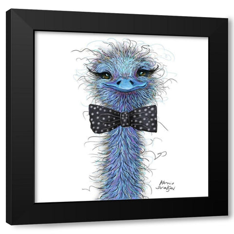 All Dressed Up I Black Modern Wood Framed Art Print by Evenson, Karrie