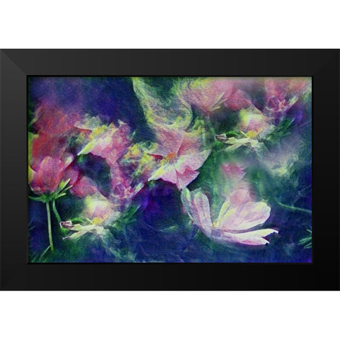 Vintage Black Modern Wood Framed Art Print by Tyrrell, Lu Anne