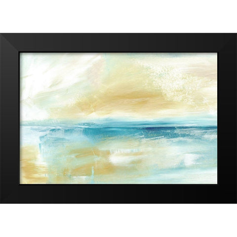 Dreamy Seascape  Black Modern Wood Framed Art Print by Dundon, Caitlin