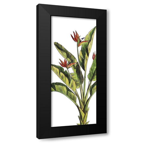 Tropical Palm Paradise I Black Modern Wood Framed Art Print by Tre Sorelle Studios