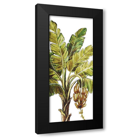 Tropical Palm Paradise II Black Modern Wood Framed Art Print with Double Matting by Tre Sorelle Studios