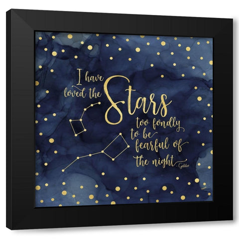 Oh My Stars IV Stars Black Modern Wood Framed Art Print with Double Matting by Reed, Tara