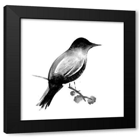 Waters Edge I Black Modern Wood Framed Art Print by Northern Lights