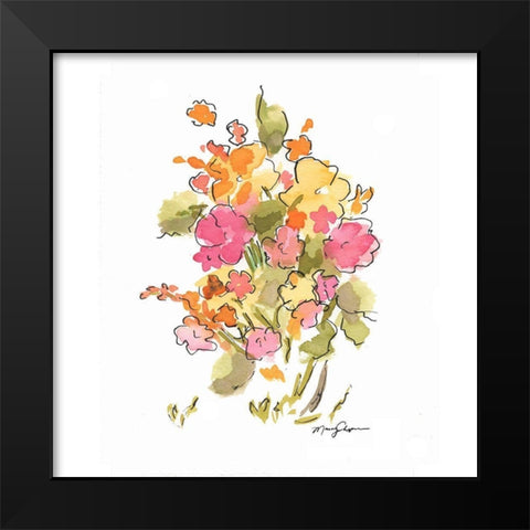 Springtime  Black Modern Wood Framed Art Print by Chapman, Marcy