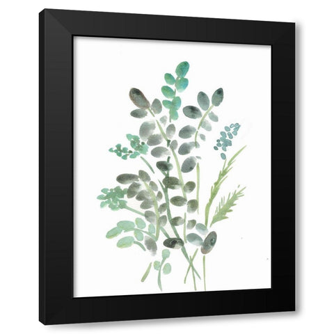 Farmhouse Botanical I Black Modern Wood Framed Art Print by Chapman, Marcy